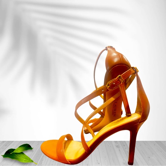 Lauren by Ralph Lauren Gabrielle, Polo, Tan, burnished calf - Picture 5 of 8